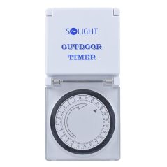 Časový spínač venkovní - 24h