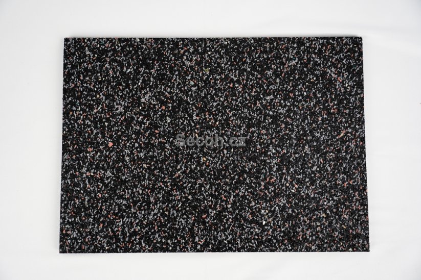Tlumící podložka - Rozměry - tloušťka, šířka, délka: 10 mm, 350x250 mm