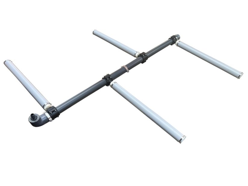 Nosná trubka včetně aeračních trubkových elementů SSI 500 - Množství elementů na nosné trubce: 6